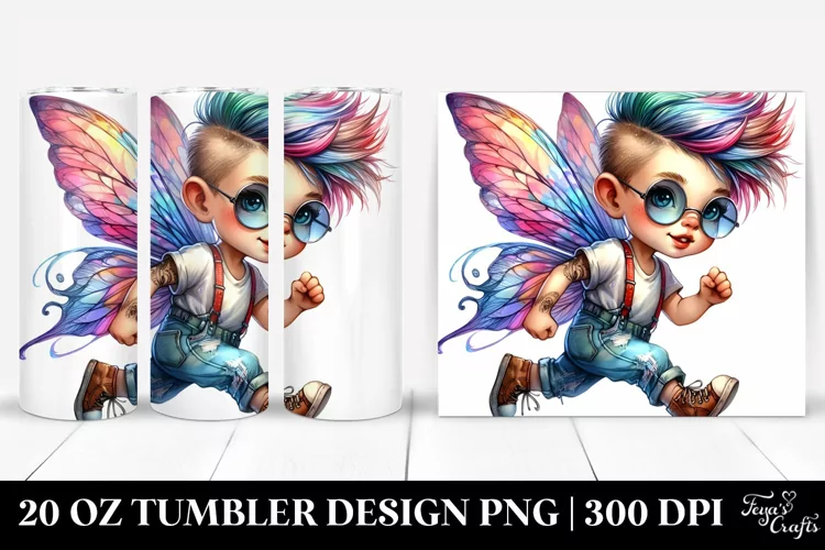 Cool Running Baby Fairy 20 Oz Tumbler