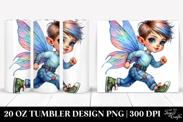 Cool Running Baby Fairy 20 Oz Tumbler