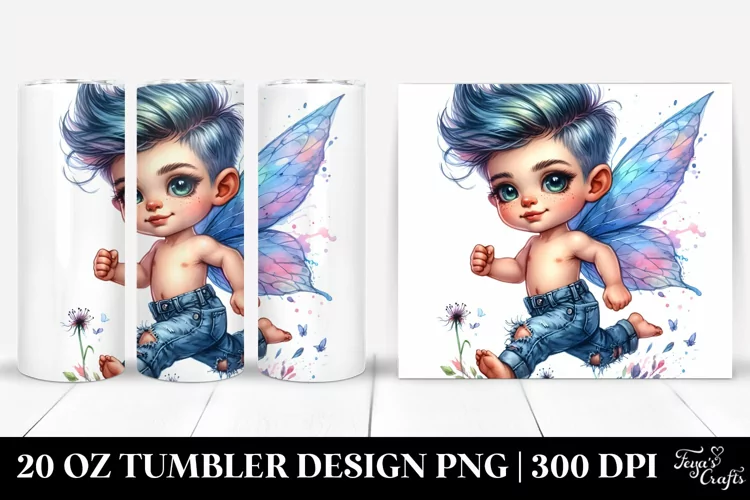 Cool Running Baby Fairy 20 Oz Tumbler
