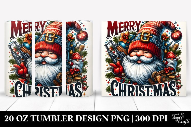 Christmas PNG 20 Oz Tumbler Design