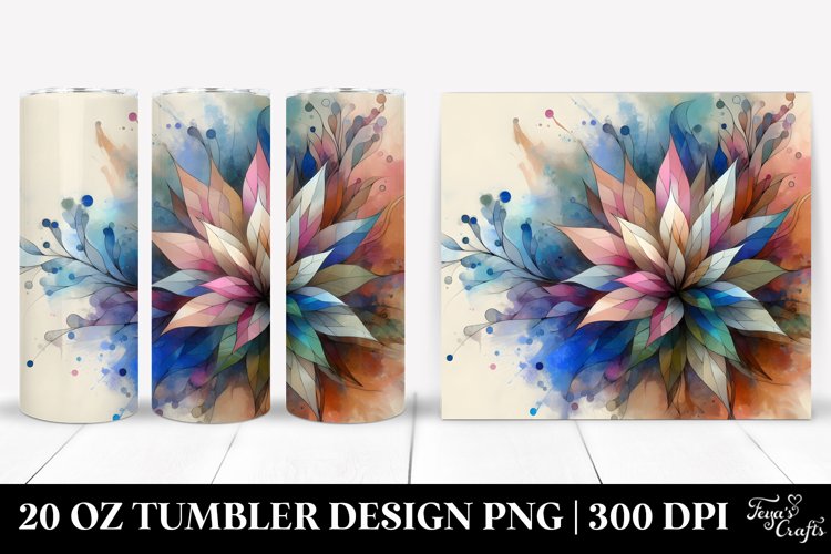 Stained Lobelia 20 Oz Tumbler example image 1
