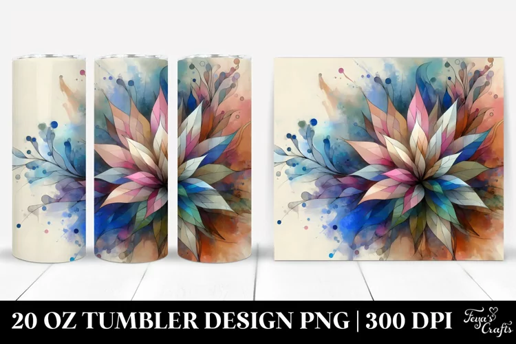 Stained Lobelia 20 Oz Tumbler