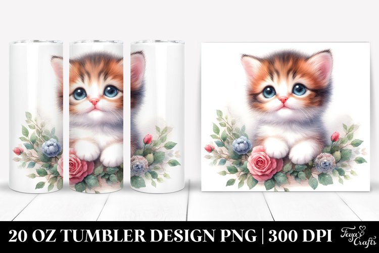 Cat Watercolor Image 24