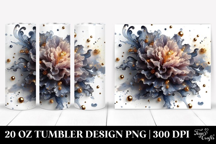 Glossy Carnation | 20 Oz Tumbler example image 1