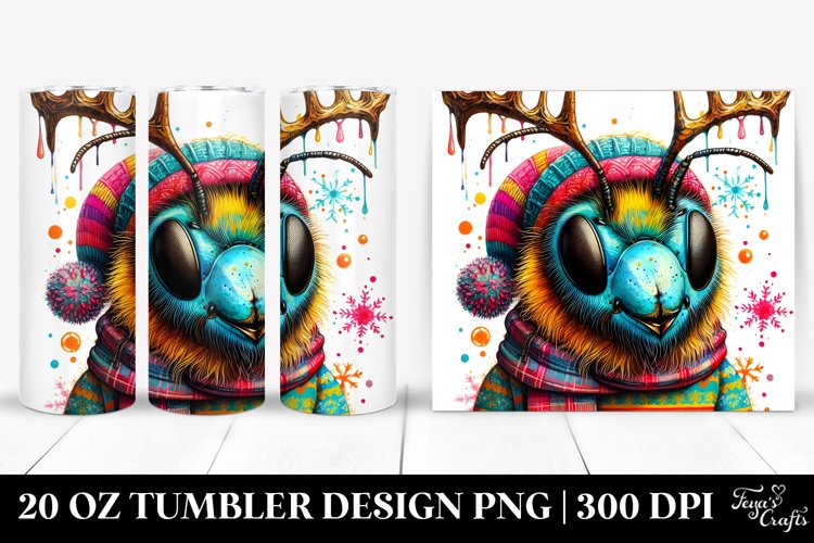 Christmas PNG 20 Oz Tumbler Design
