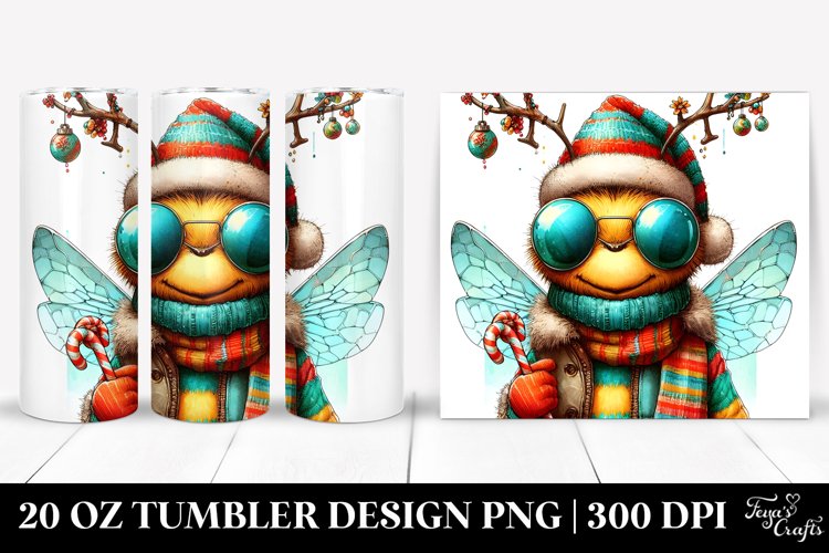 Christmas PNG 20 Oz Tumbler Design