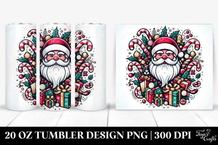 Christmas PNG 20 Oz Tumbler Design