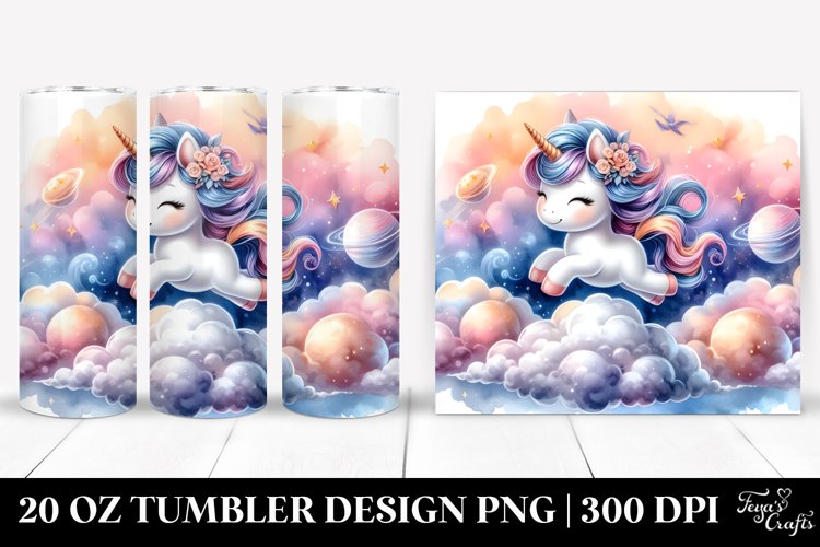 Mystical Unicorn | 20 Oz Tumbler example image 1