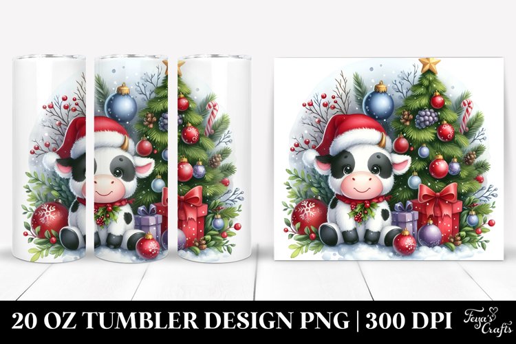 Christmas PNG 20 Oz Tumbler Design