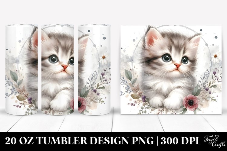 Cat Watercolor Image 23