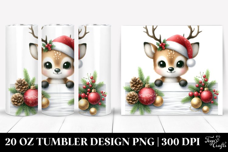 Christmas PNG 20 Oz Tumbler Design