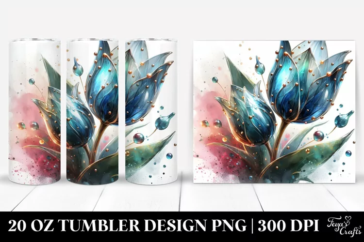 Shiny Tulip | 20 oz Tumbler