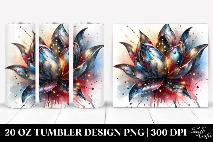 Shiny Tulip Shiny Material | 20 oz Tumbler example image 1