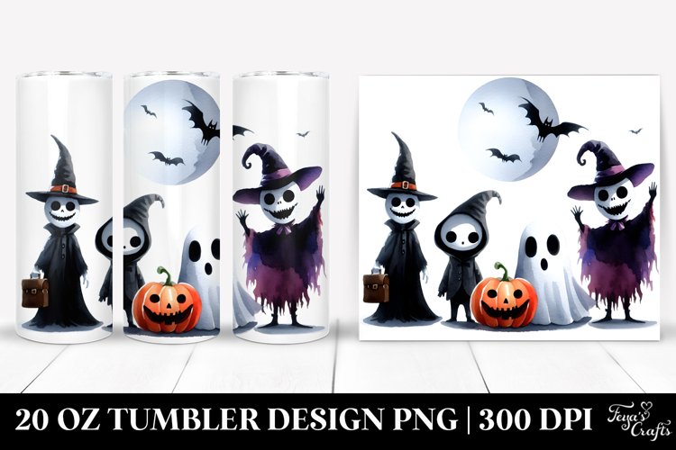 Eerie Nightmare 20 Oz Tumbler example image 1