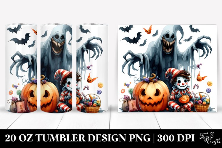 Frightening Nightmare 20 Oz Tumbler example image 1