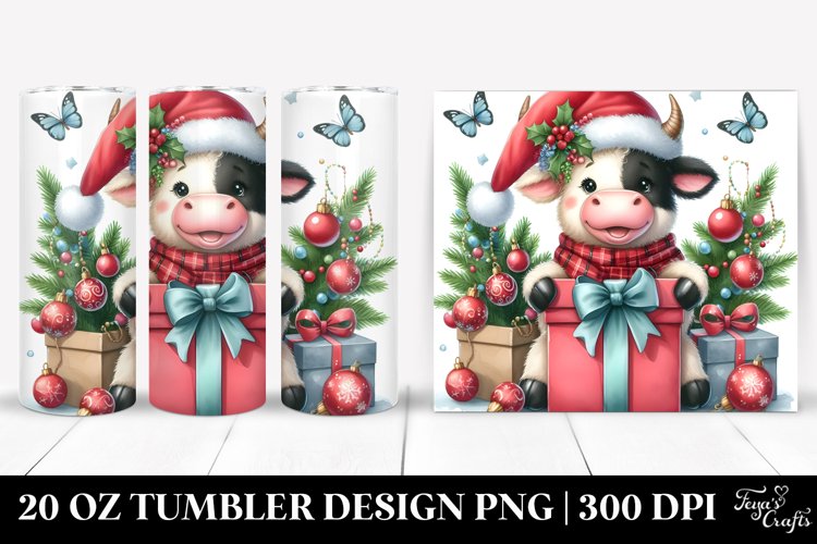 Christmas PNG 20 Oz Tumbler Design