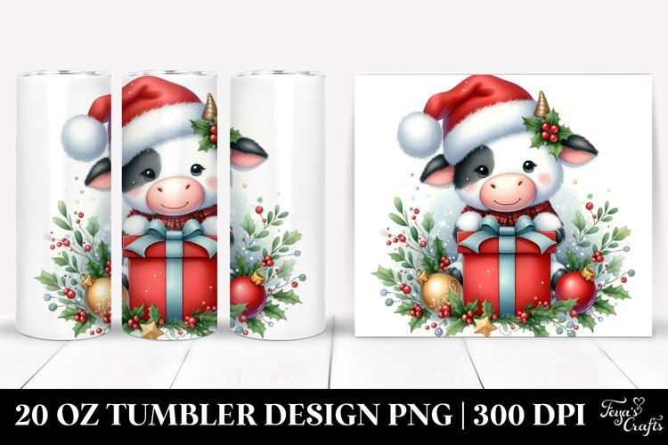 Christmas PNG 20 Oz Tumbler Design