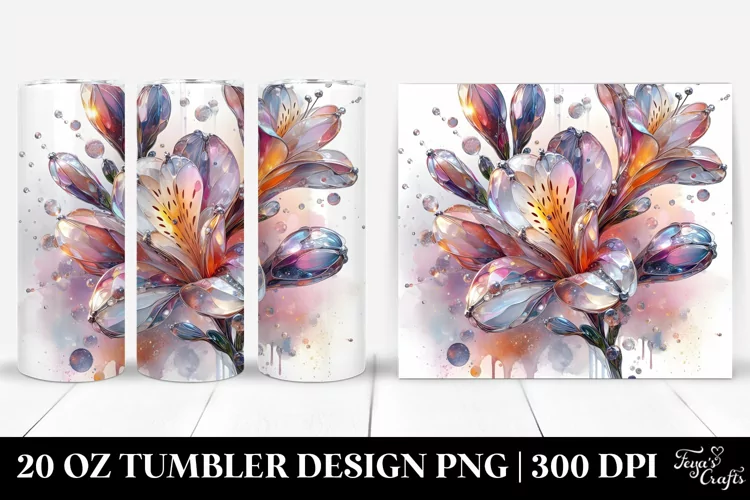 Shiny Freesia Material | 20 Oz Tumbler