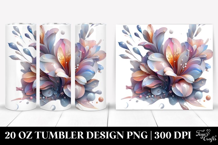 Freesia with Effect 20 Oz Tumbler example image 1