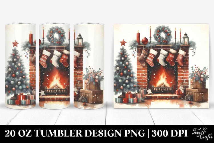 Christmas Fireplace Clipart Image 22