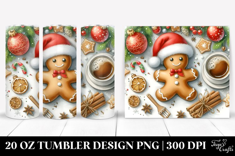 Christmas PNG 20 Oz Tumbler Design