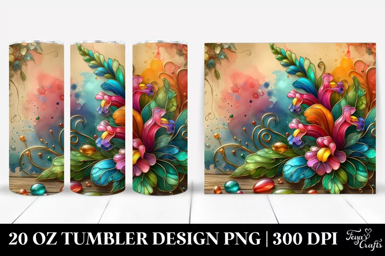 Colorful Snapdragon | 20 Oz Tumbler