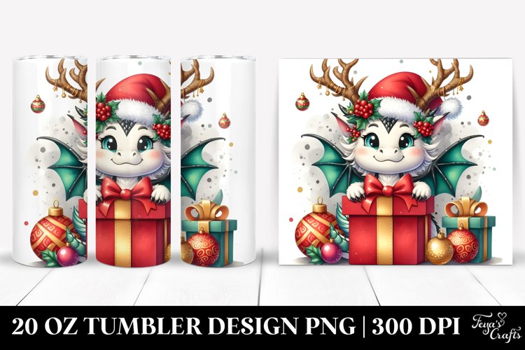 Christmas PNG 20 Oz Tumbler Design