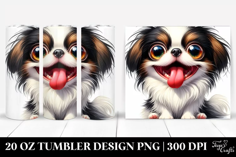 Crazy Looking Japanese Chin | 20 Oz Tumbler