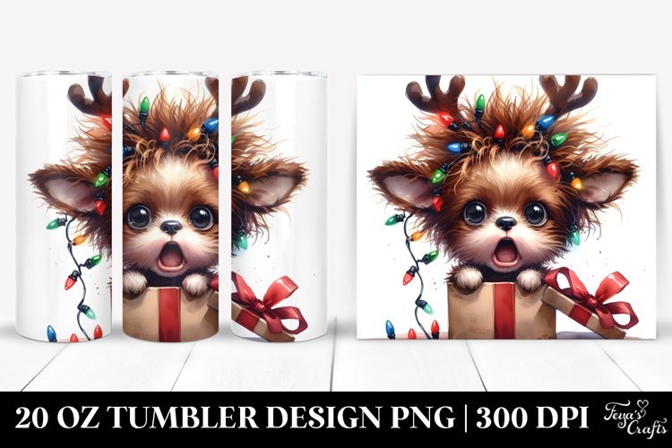 Excited Brittany with Festive Accessories PNG example image 1