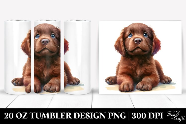 Enthusiastic Chesapeake Bay Retriever | 20 oz Tumbler example image 1