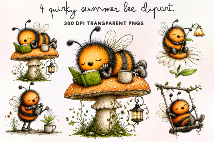 Bee Clipart Image 16
