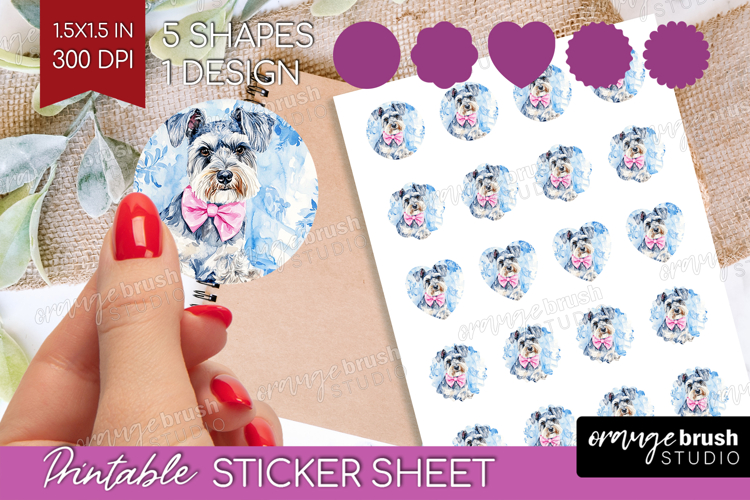 Schnauzer Clipart Image 3