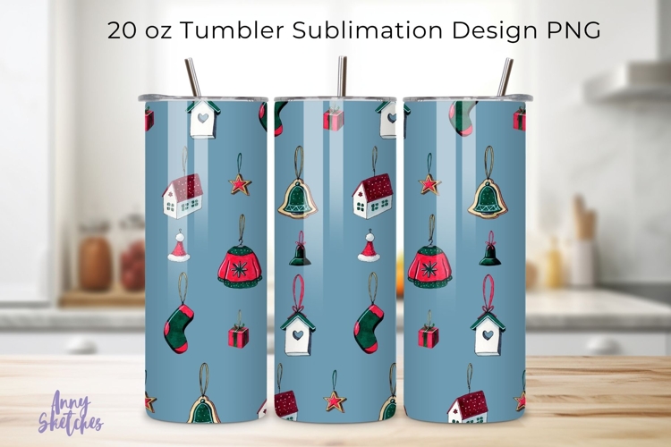 Christmas Tumbler Wrap Image 11