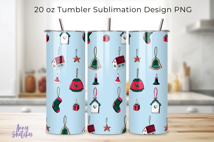 20 Oz Sublimation Tumbler Wrap Image 21