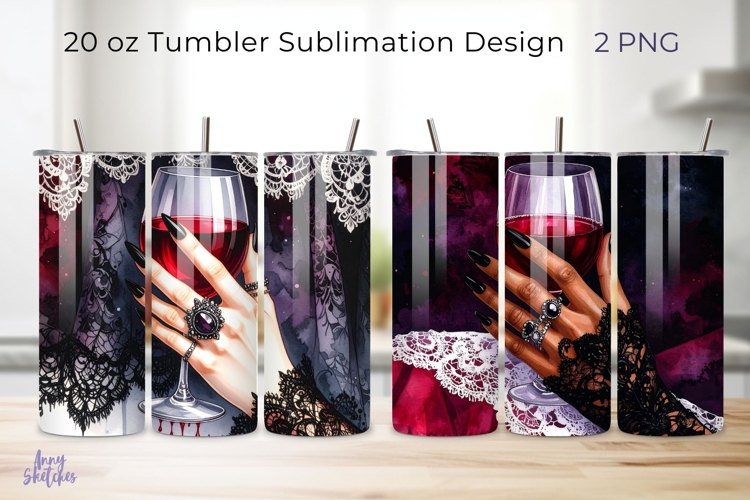 2 Smut Romantasy Tumbler Wrap Dark Romance PNG
