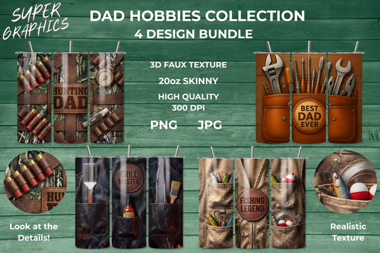 20oz Skinny Tumbler Sublimation Designs