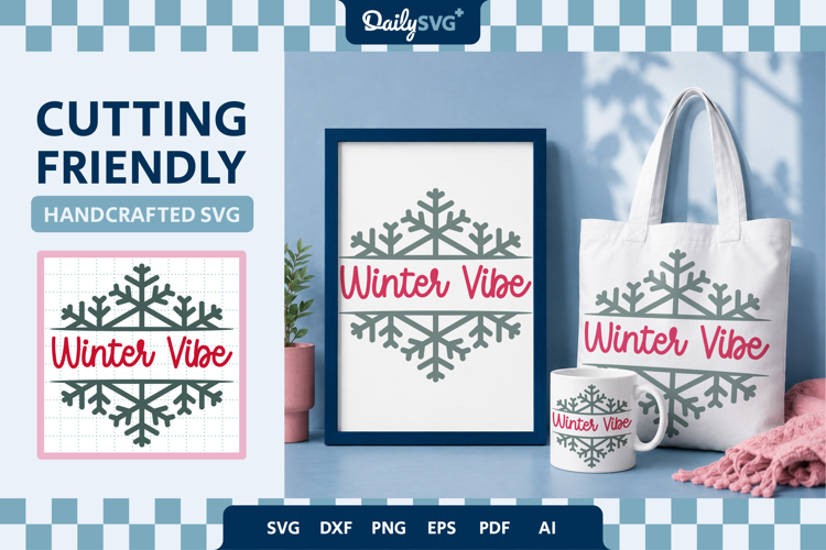 Winter Snowflake SVG