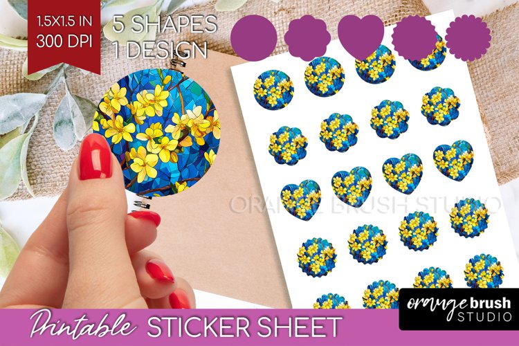 Stained Glass Printable