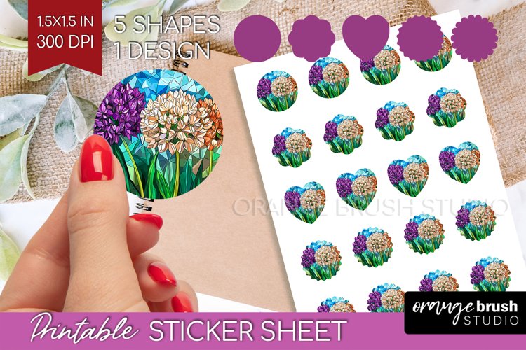 Stained Glass Printable Image 2