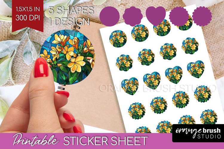 Stained Glass Printable Image 19