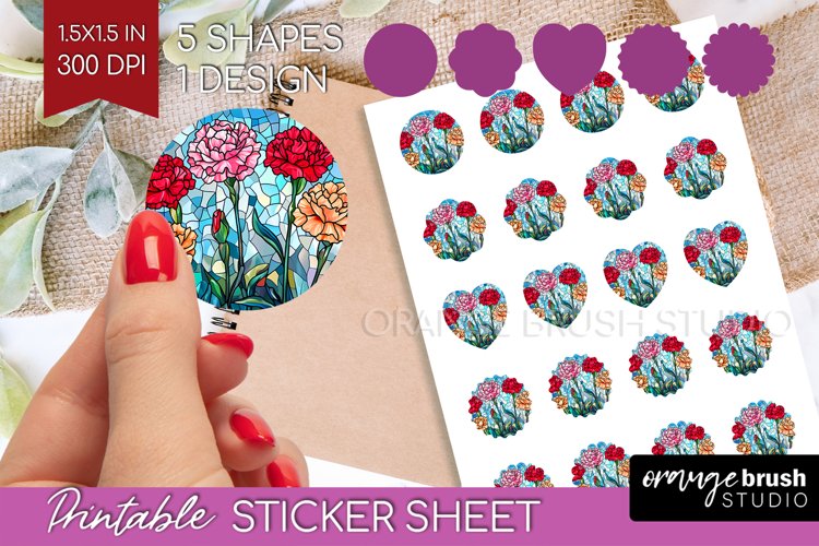 Stained Glass Printable Image 17