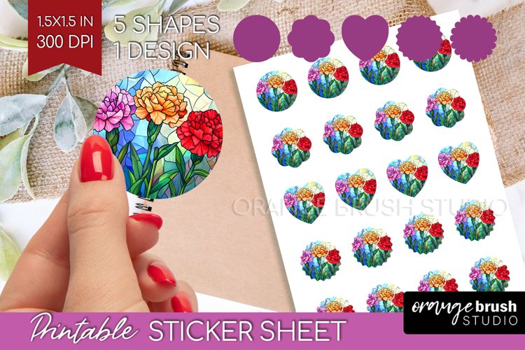 Stained Glass Printable Image 14