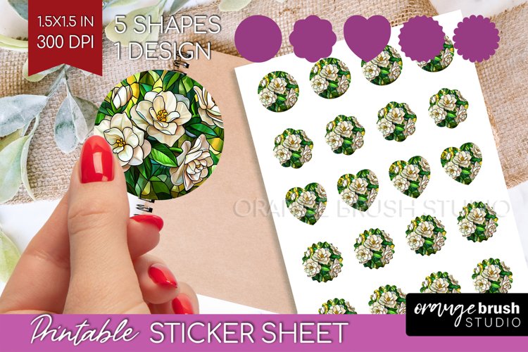 Stained Glass Printable Image 11