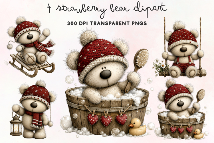 Kawaii Bear Png Image 14