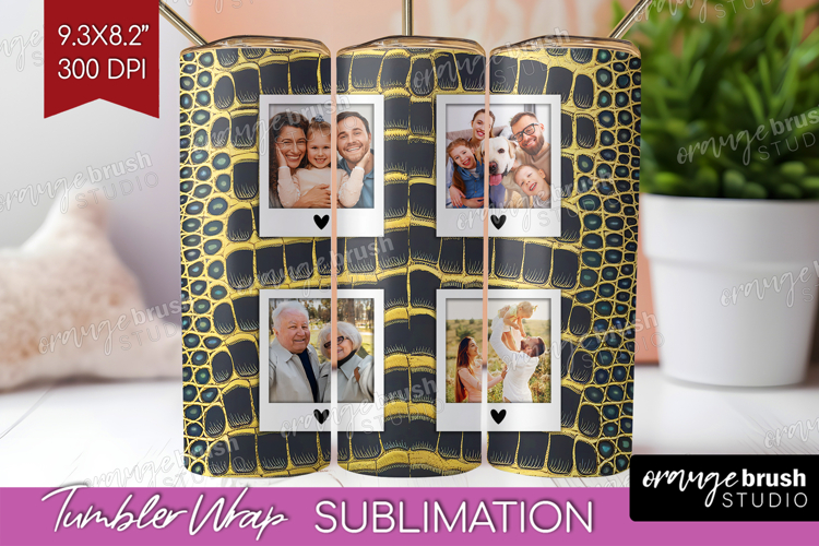 Animal Print Photo Tumbler PNG - Wild Animal Picture Tumbler