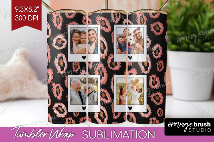 Animal Print Photo Tumbler PNG - Wild Animal Picture Tumbler