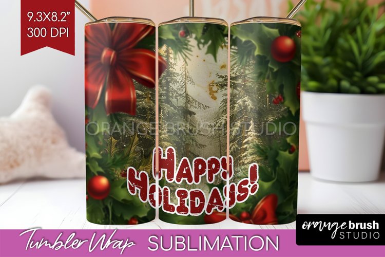 Christmas Tumbler Wrap Image 20