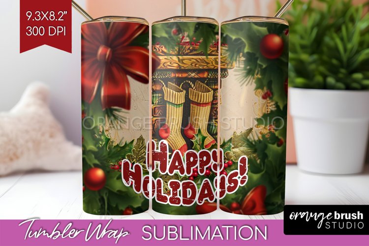 Christmas Tumbler Wrap Image 8