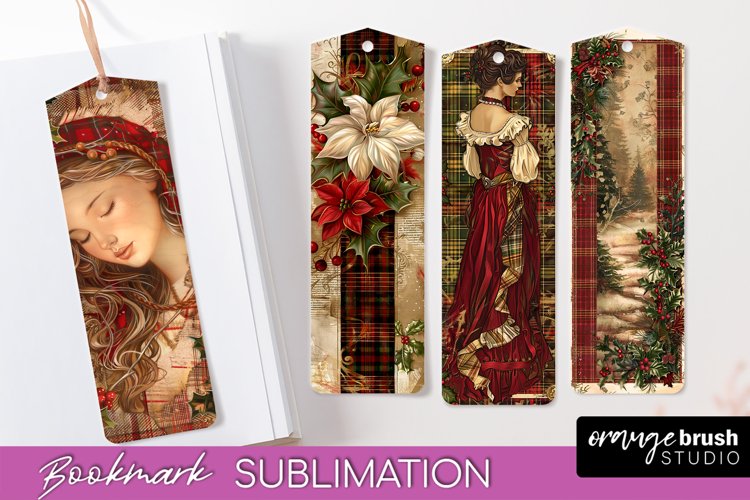Printable Christmas Bookmark Image 24