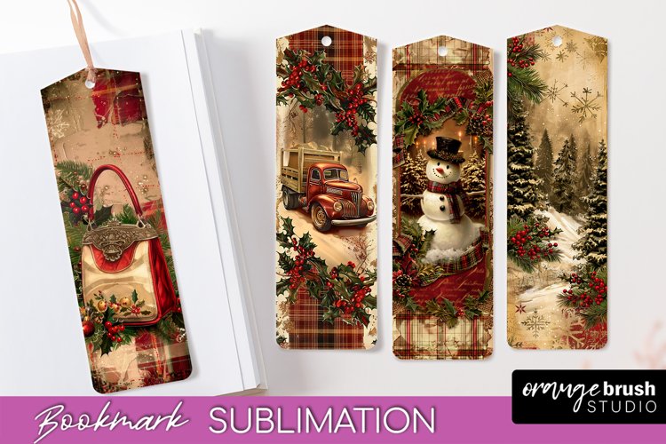 Printable Christmas Bookmark Image 21